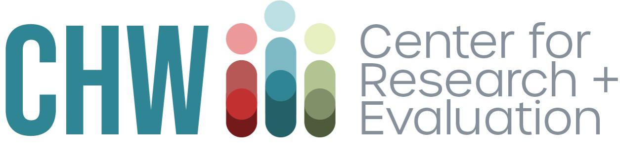 logo for the community health worker center for research and evaluation