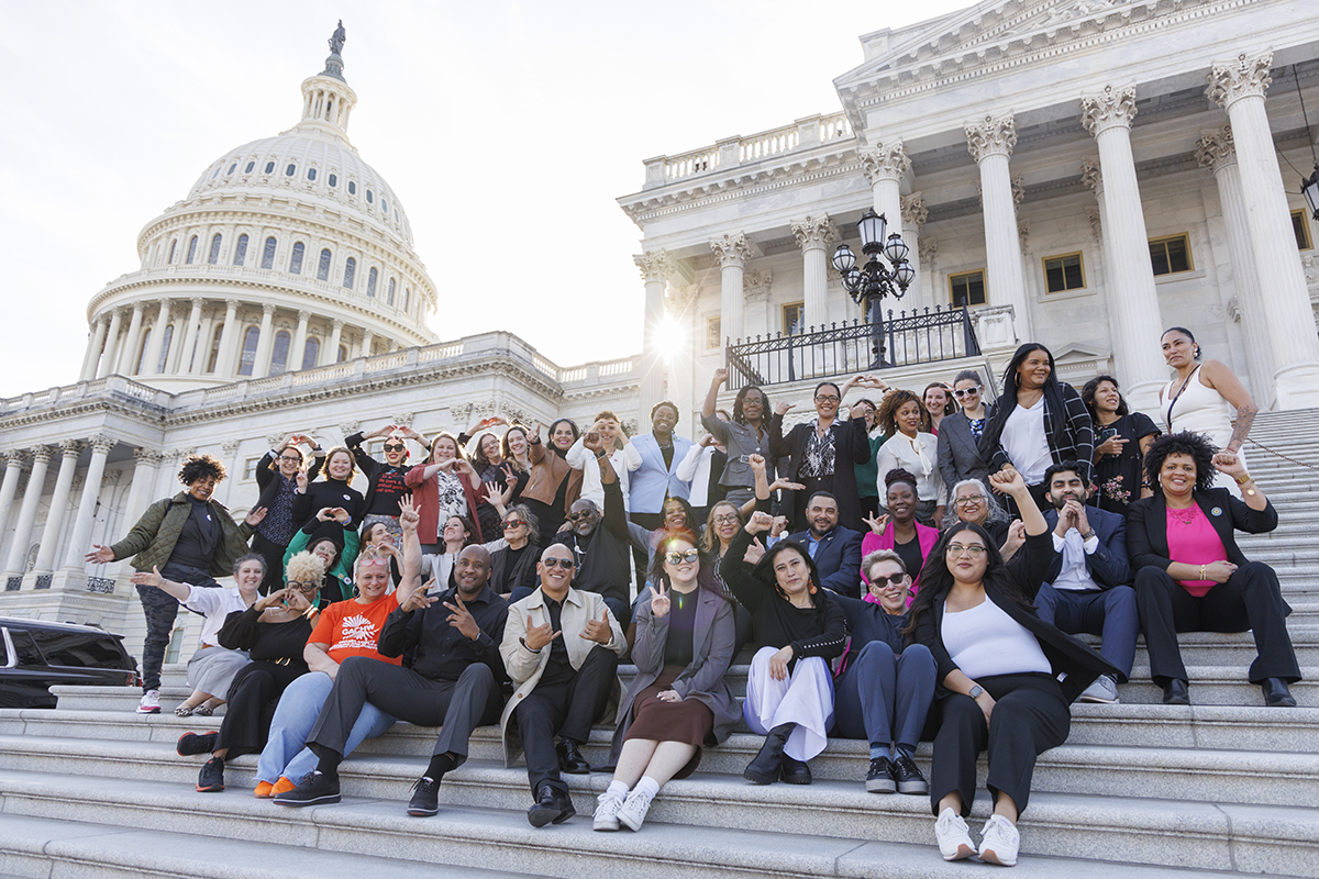 Community health workers, allies, and advocates from across the country gathered on Capitol Hill to meet with members of Congress and legislative staff