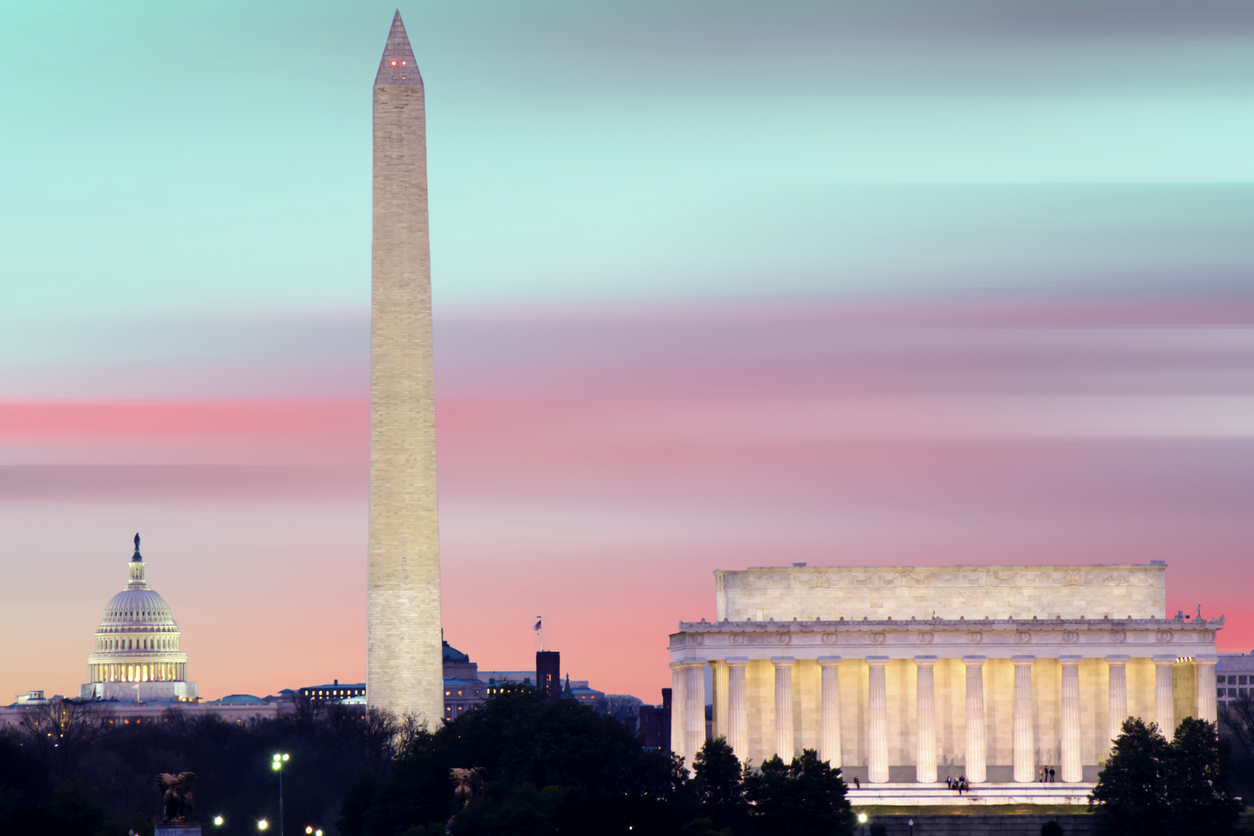 Washington DC skyline